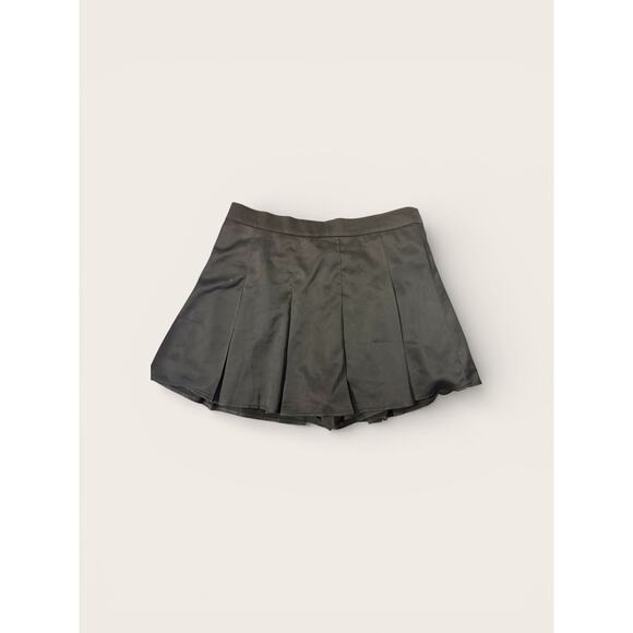 SHEIN Pants - SHEIN Black Athletic Pleated Stretch Skort Zip Size L